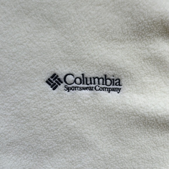 Vintage Columbia Sportswear Company Fleece / XL / White / 90s - Picture 4 of 8